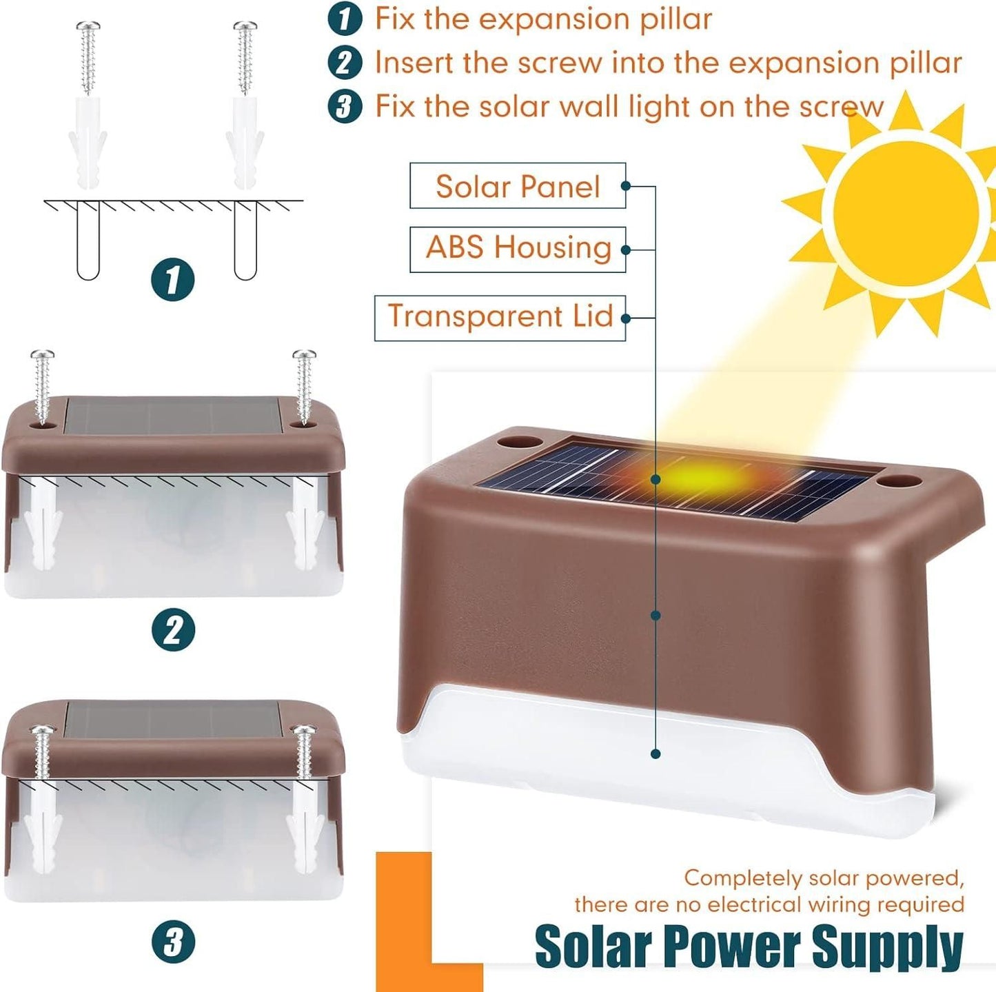 Solar Deck Lights™