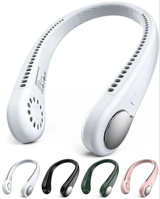Portable Bladeless Hanging Rechargeable Neck Fan